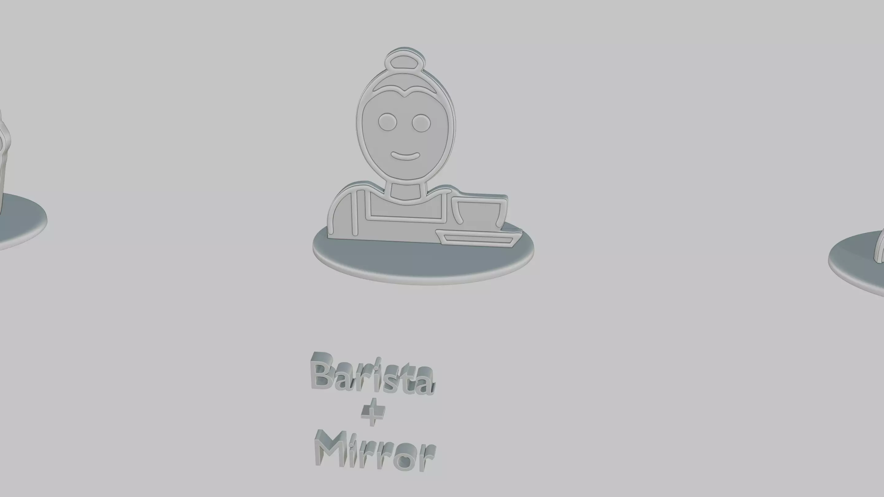 Character Icon Medium Pack Emoji Statues 3D print model_28