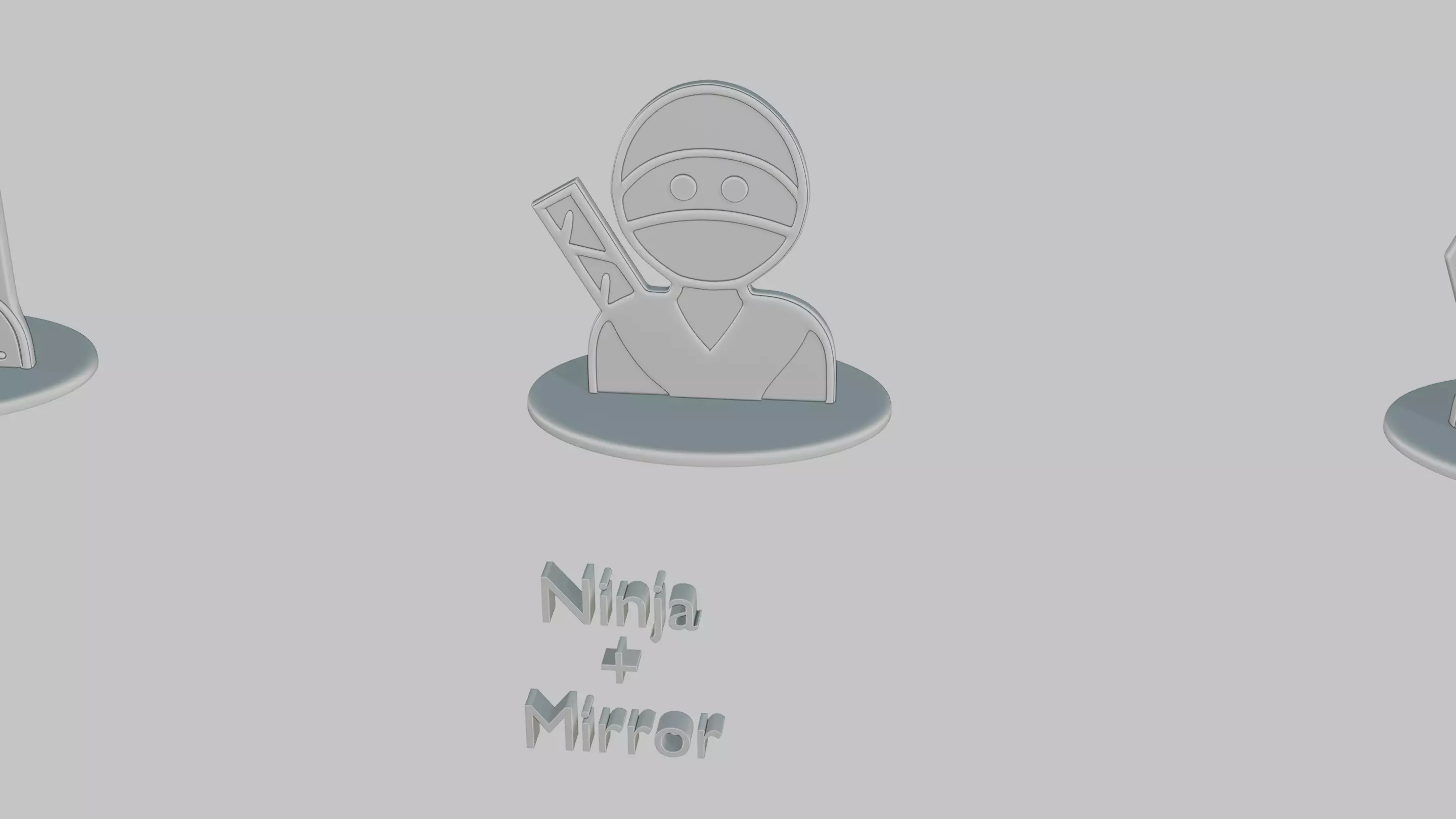 Character Icon Medium Pack Emoji Statues 3D print model_44