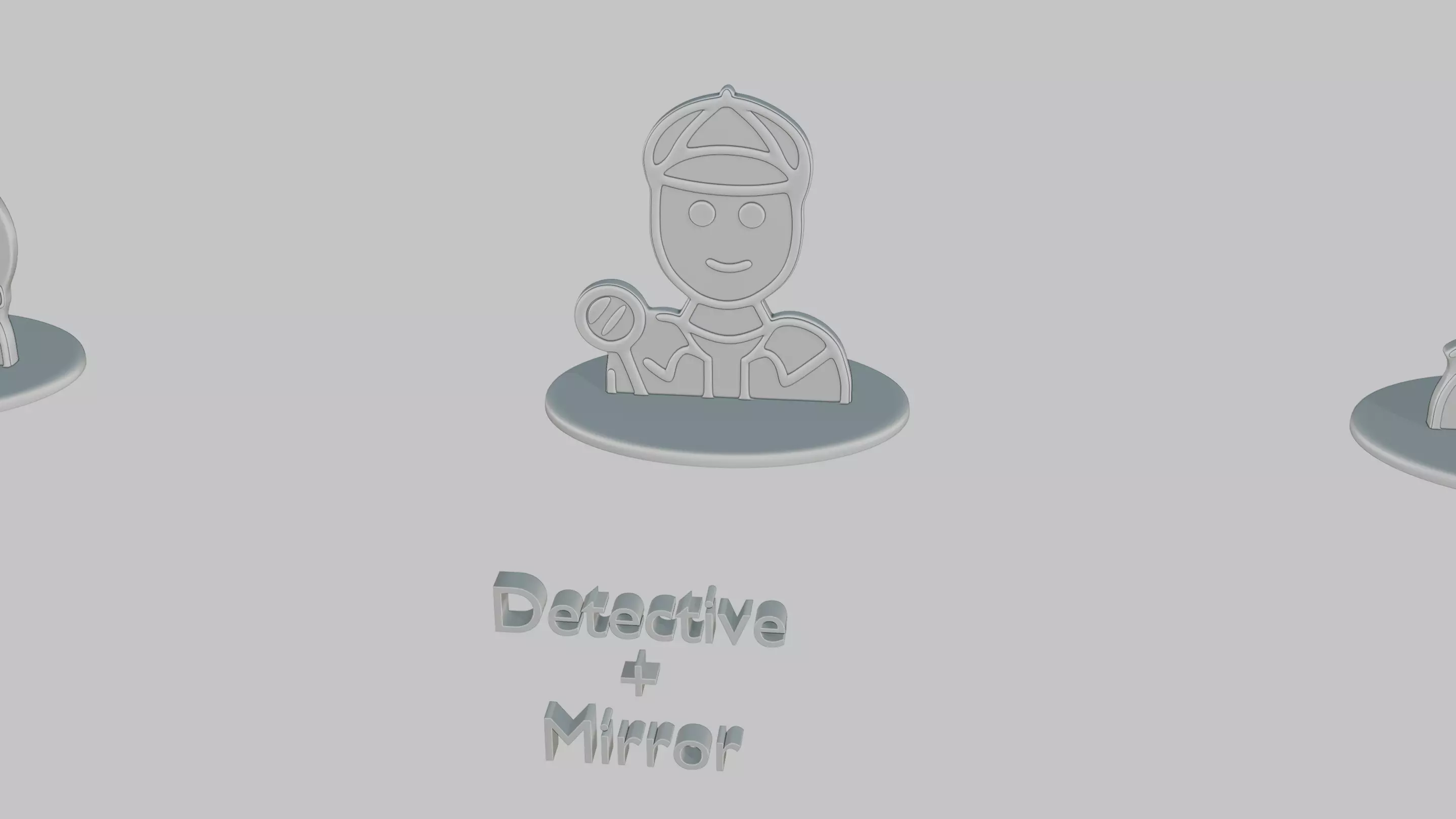 Character Icon Medium Pack Emoji Statues 3D print model_33