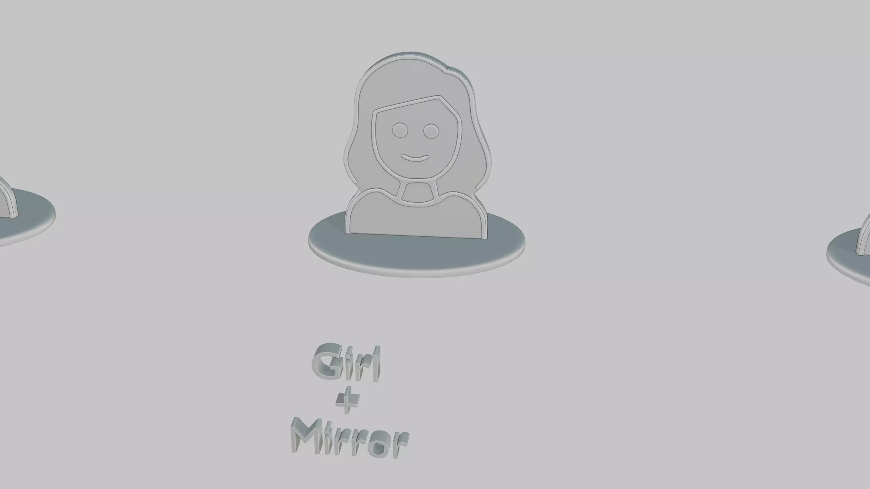 Character Icon Medium Pack Emoji Statues 3D print model_8