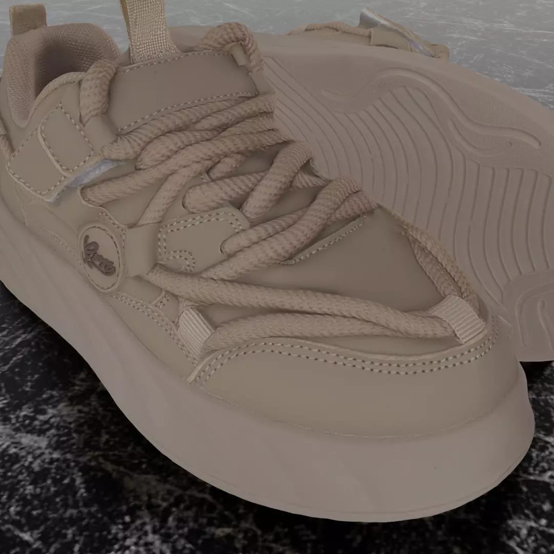 FREE URBAN FASHION SNEAKER 3D MODEL Free low-poly 3D model_10
