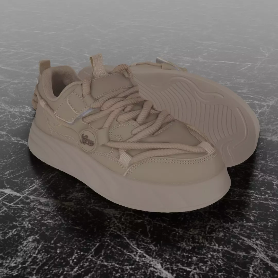 FREE URBAN FASHION SNEAKER 3D MODEL Free low-poly 3D model_0