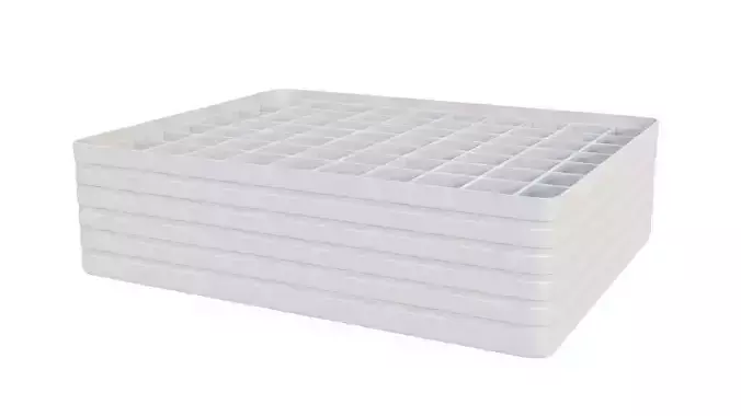 Battery container AA 01 3D model