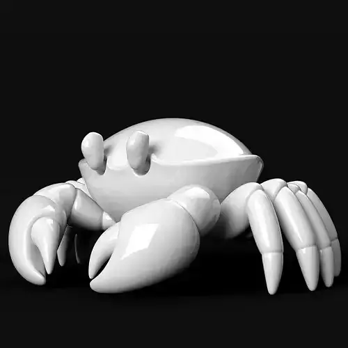 Crab Statue 3D print model