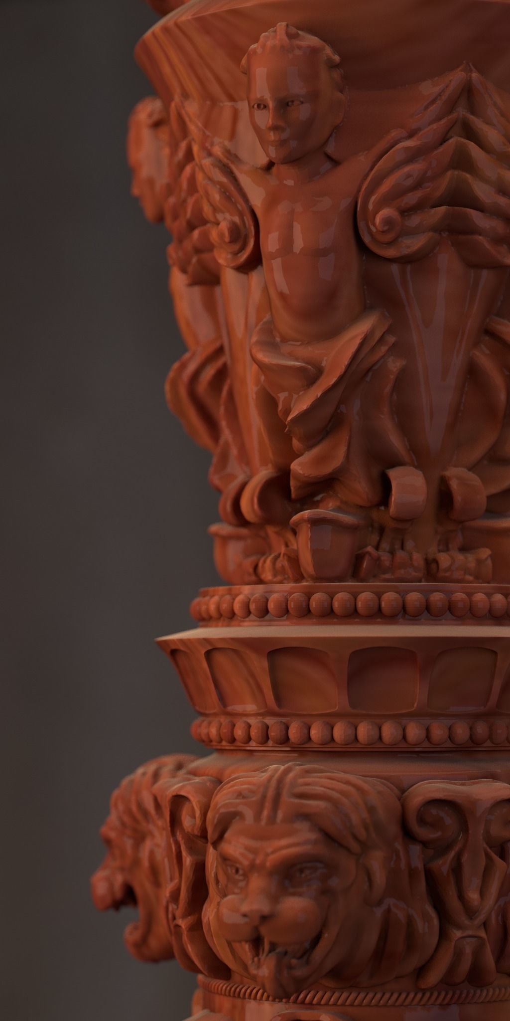 Baluster 3D print model_2