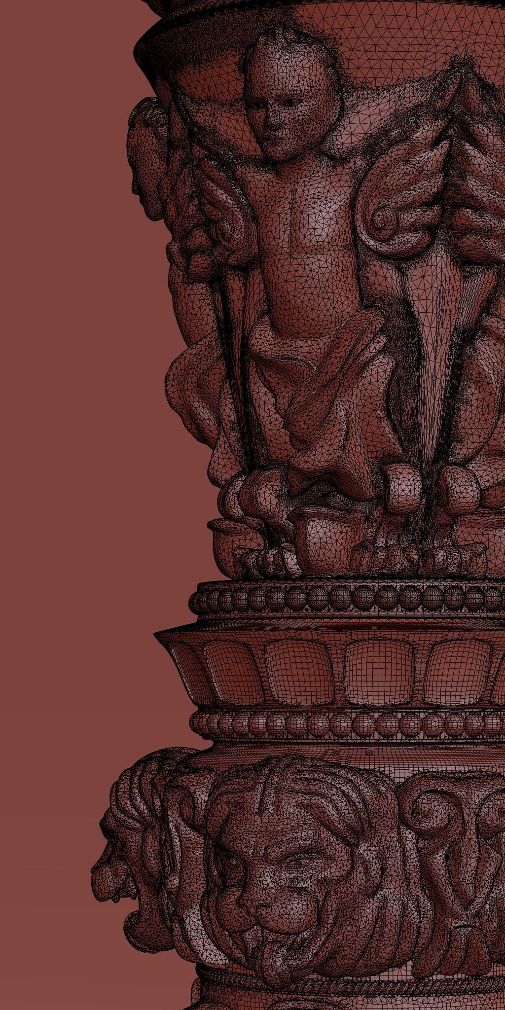 Baluster 3D print model_3