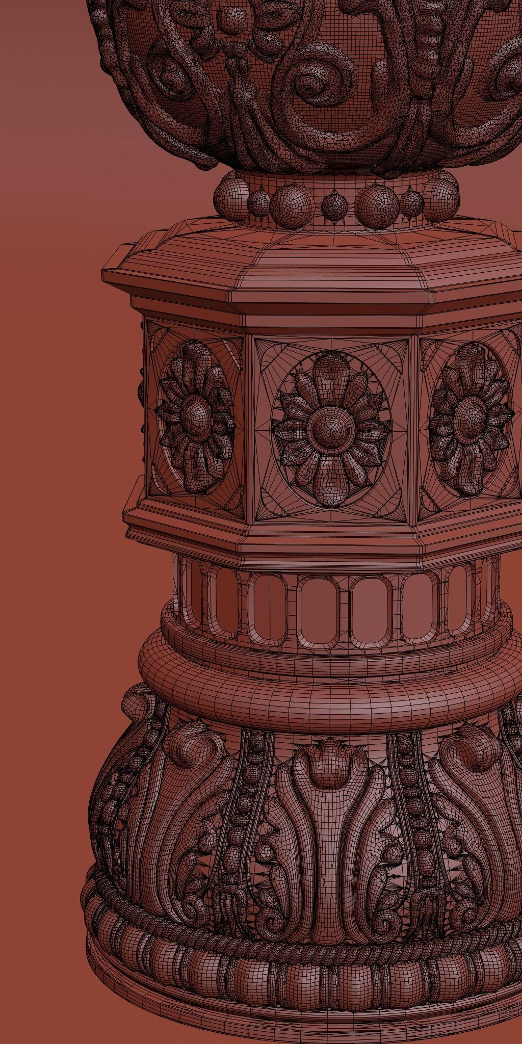 Baluster 3D print model_5