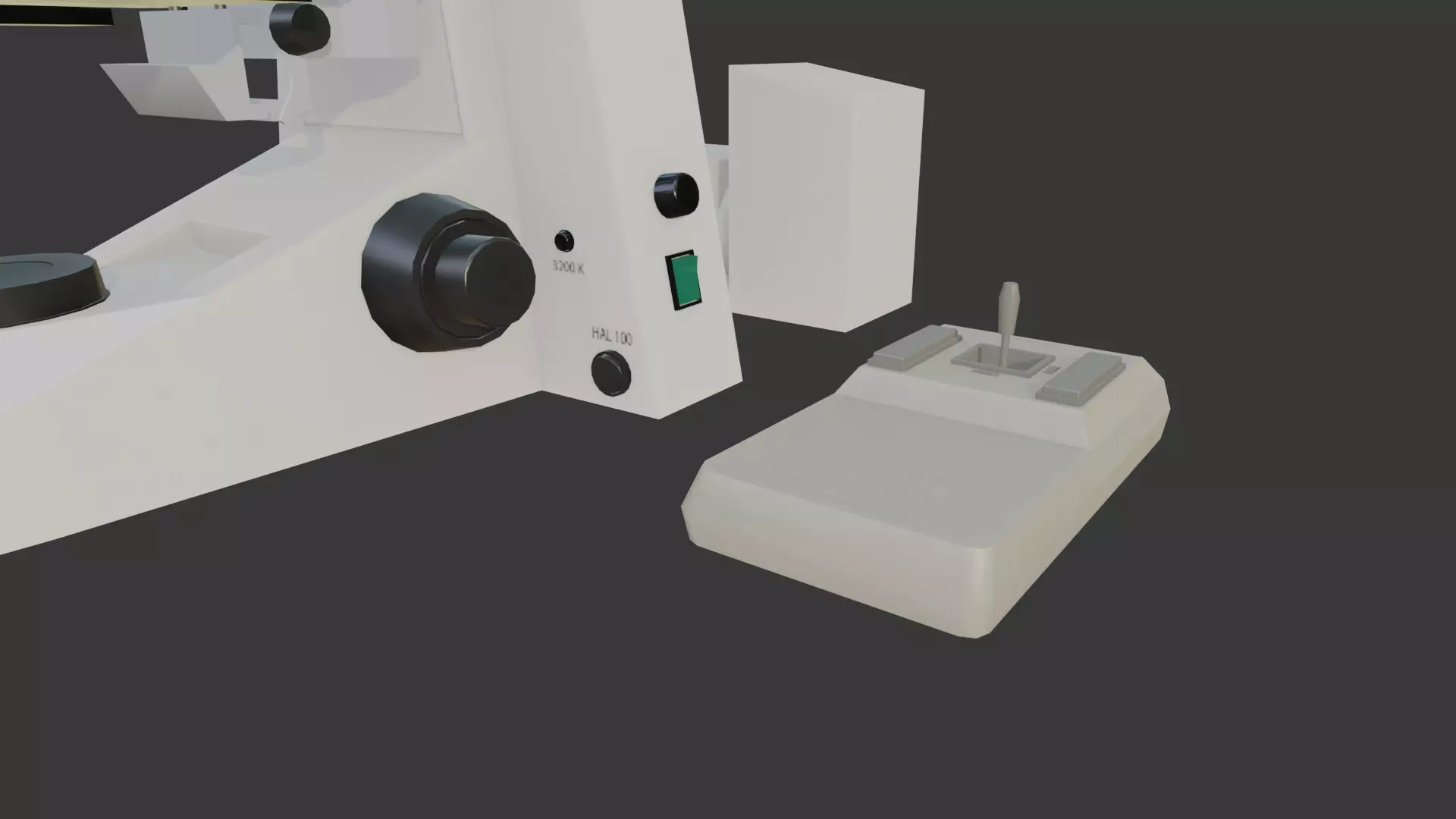 Microscopic Equipment Pack Low-poly 3D model_6
