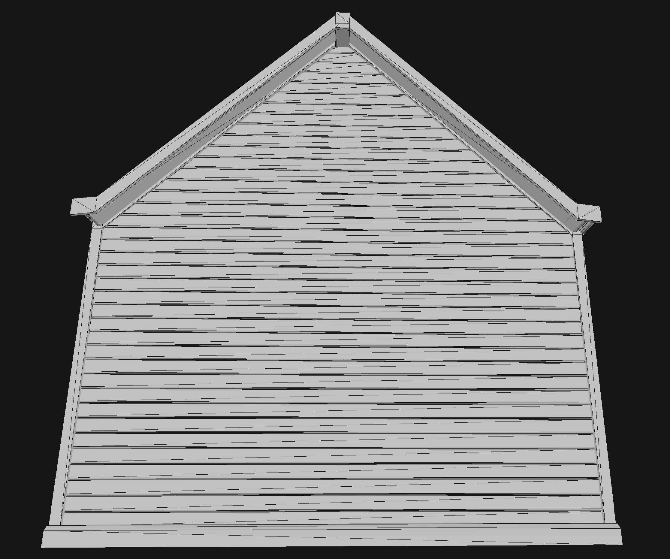 Boston House 03 - Enterable Low-poly 3D model_20