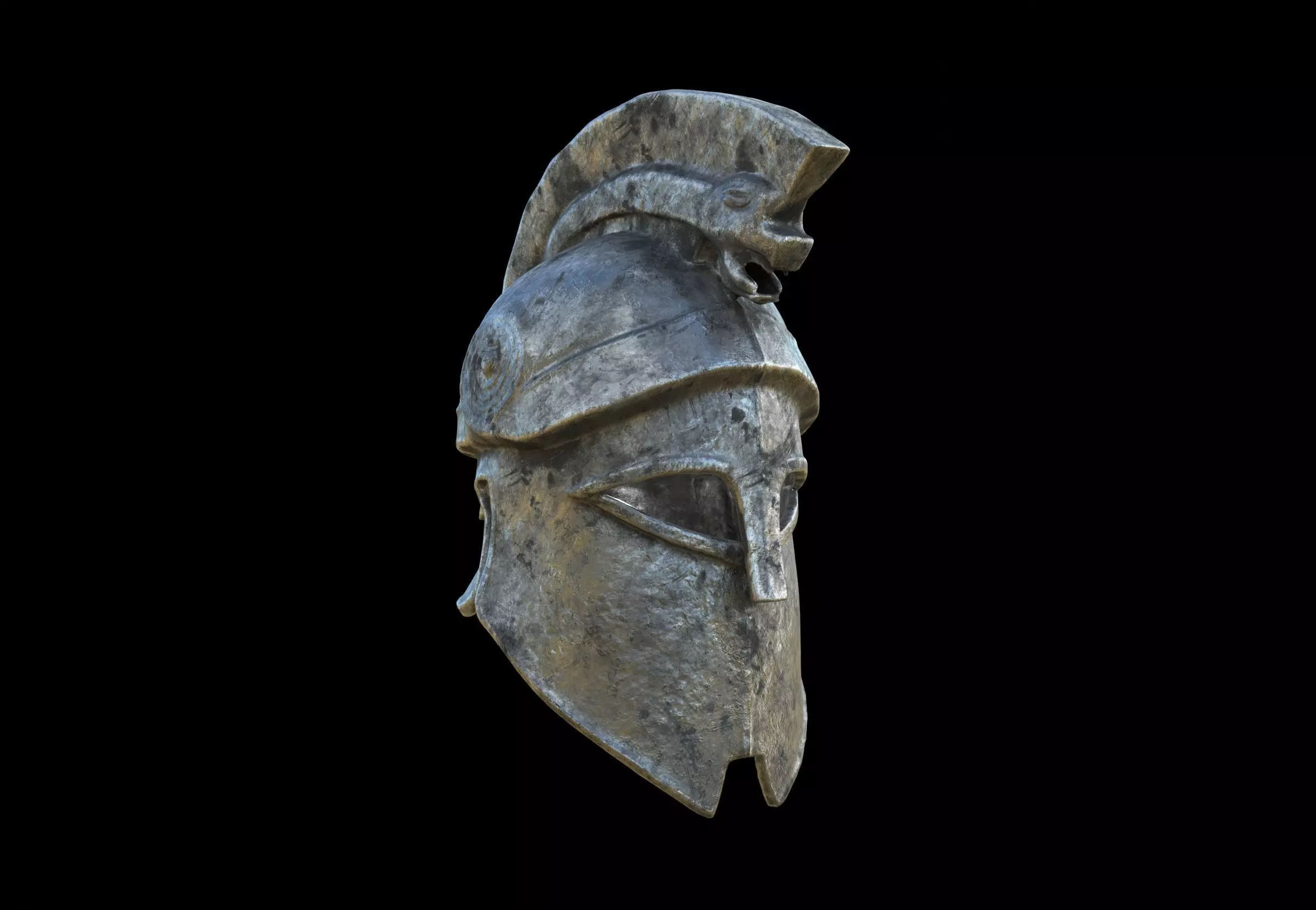ancient helmet 3D model