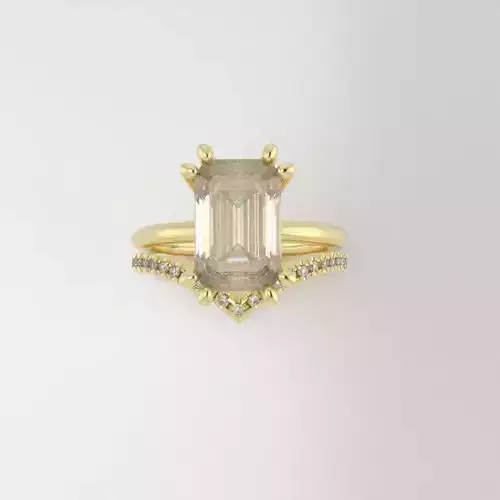 emerald and victoria ring