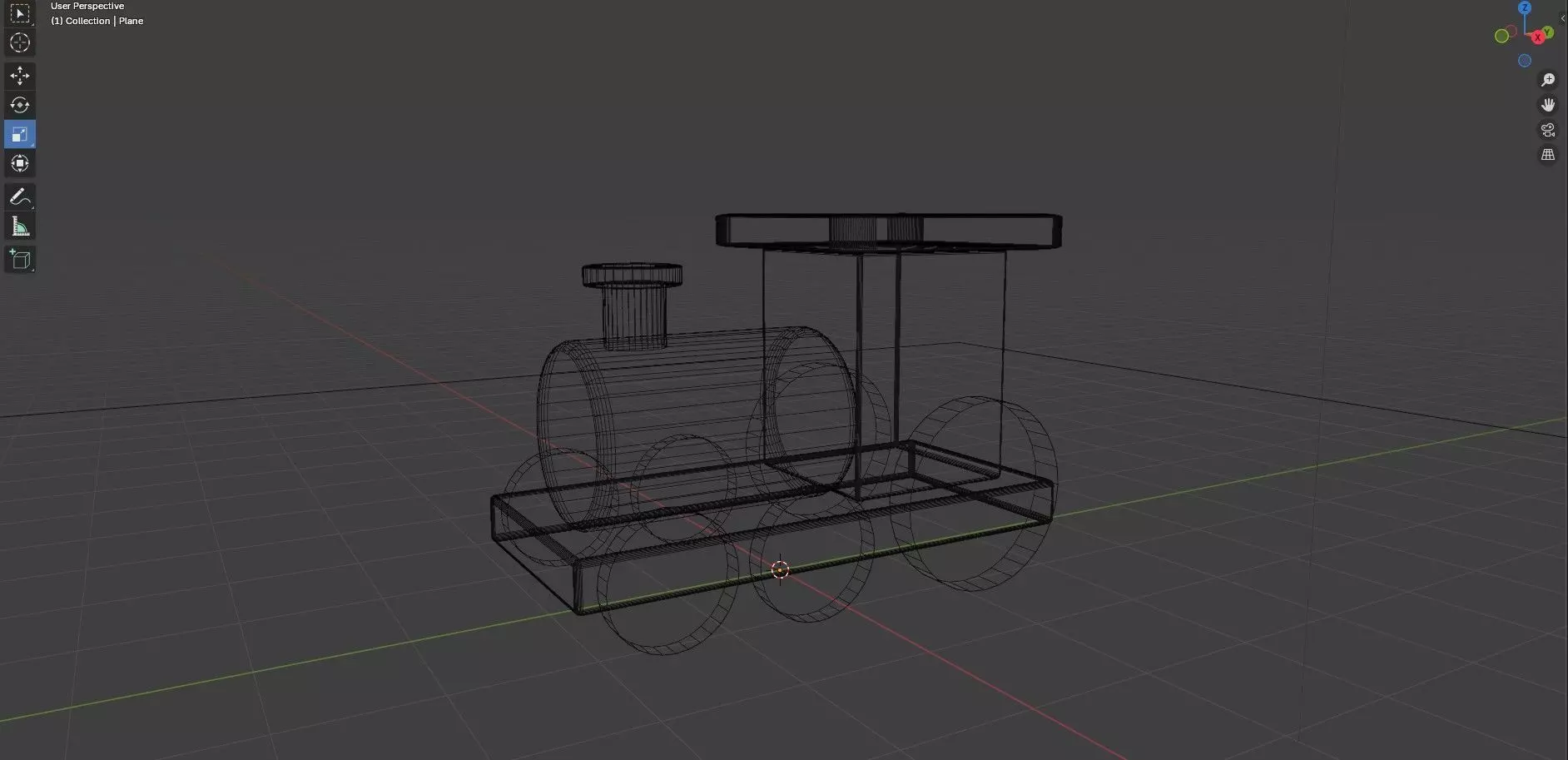  Toy Train 3D - Low Poly - Animation - Game - Decoration Low-poly 3D model_6
