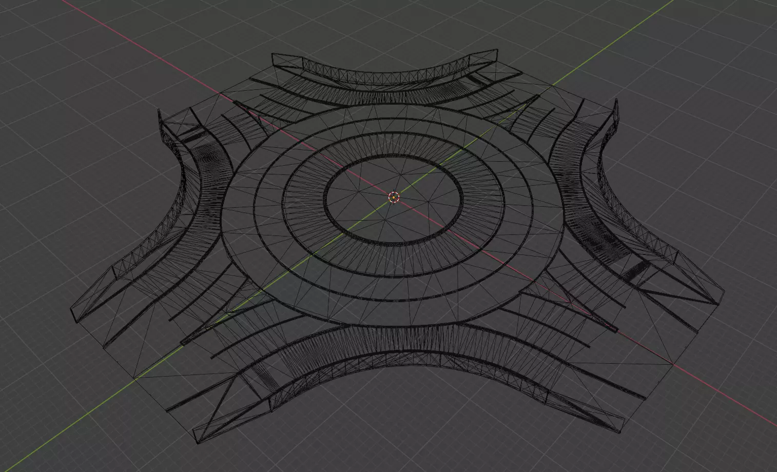 Roundabout 3D model_3