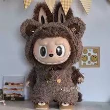 Labubu Plush Doll 17cm Clothing Accessories Set 3D print model_3