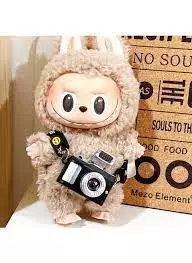 Labubu Plush Doll 17cm Clothing Accessories Set 3D print model_2