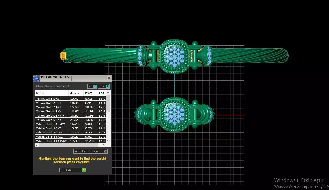 bileklik 3D print model_4
