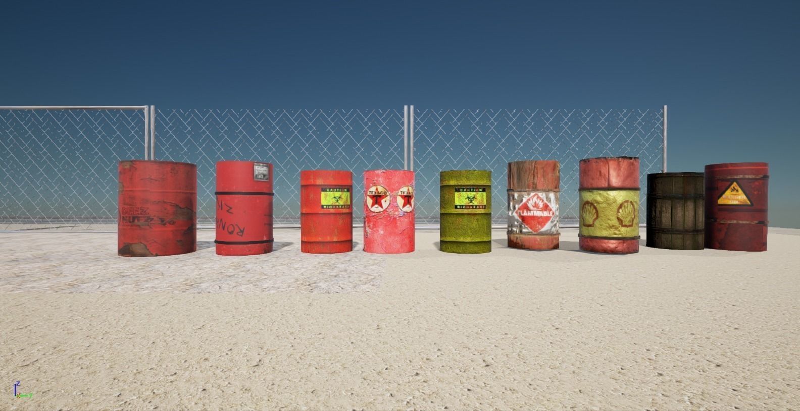 barrels full collection 3D print model_1