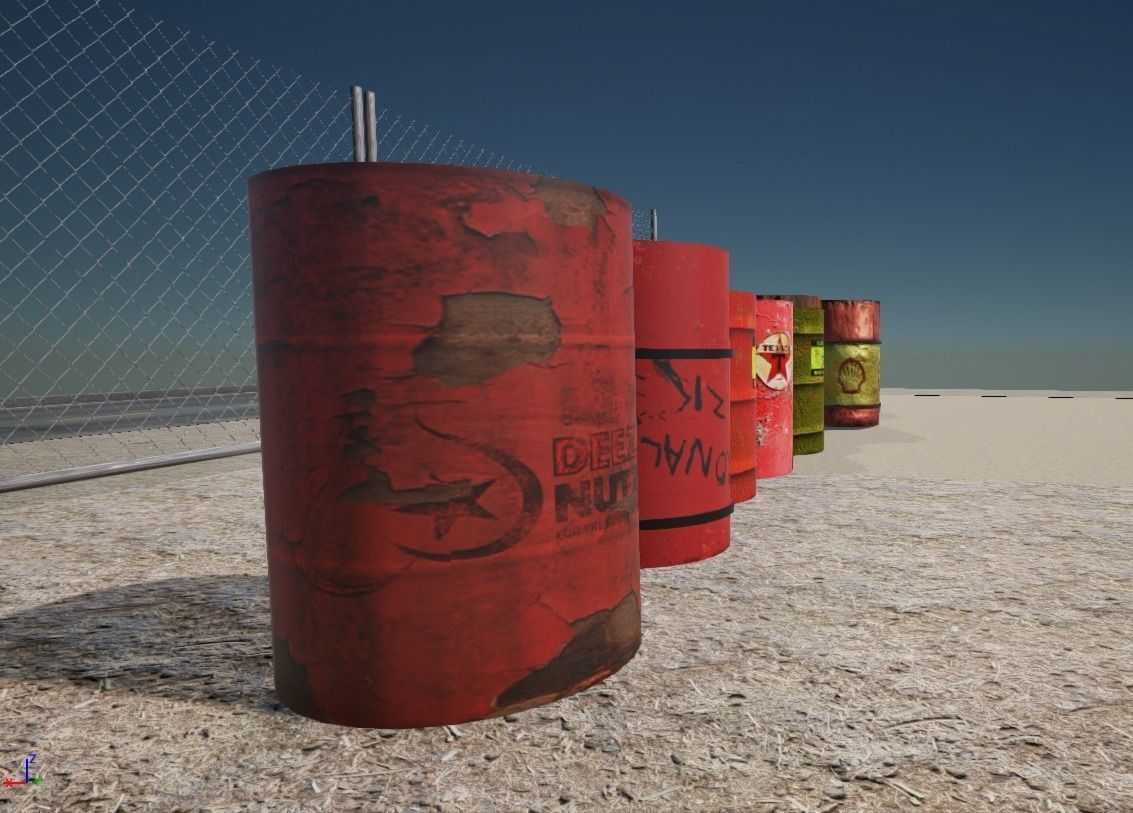 barrels full collection 3D print model_0