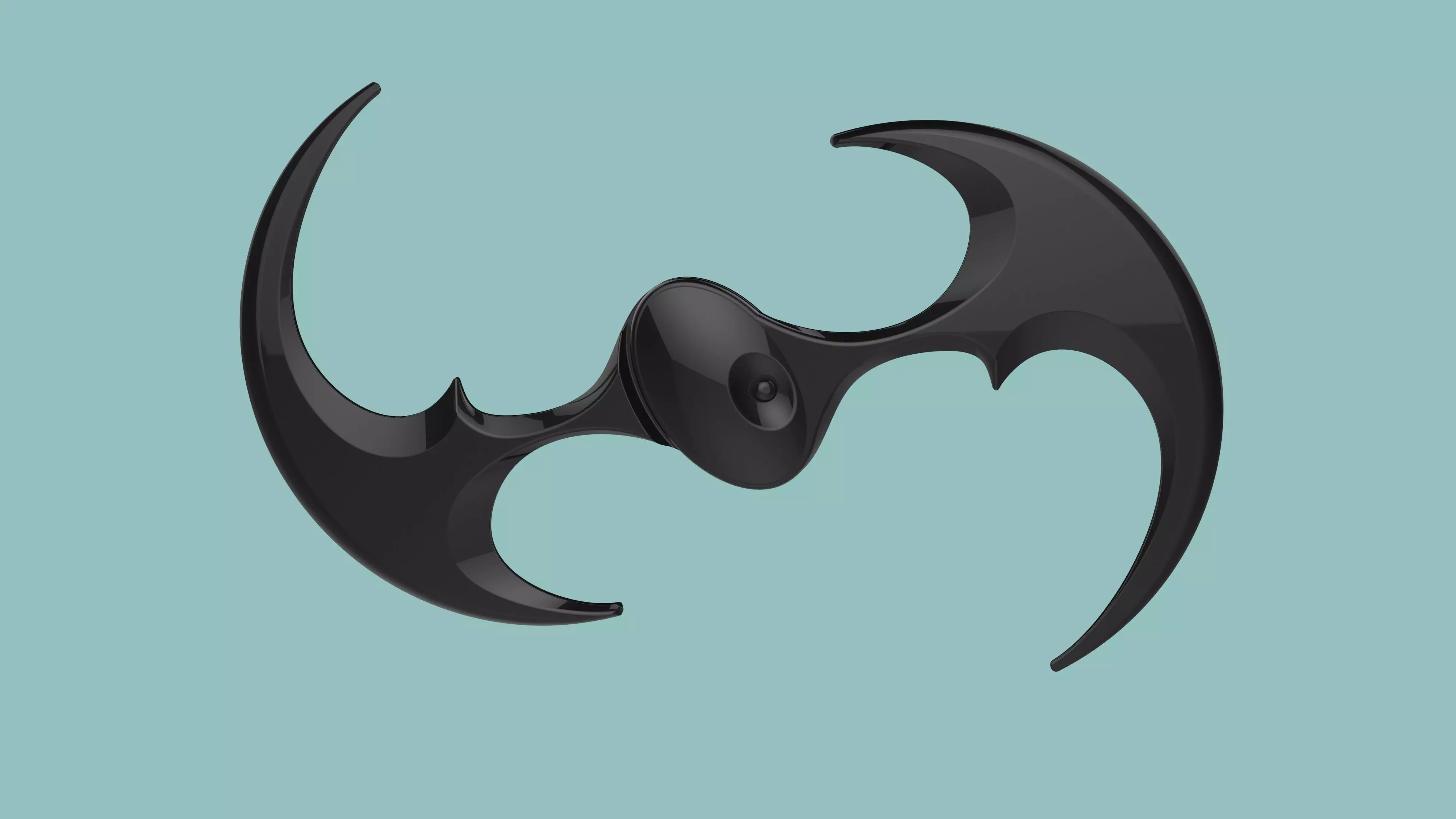 Sonar Batarang 3D model_0