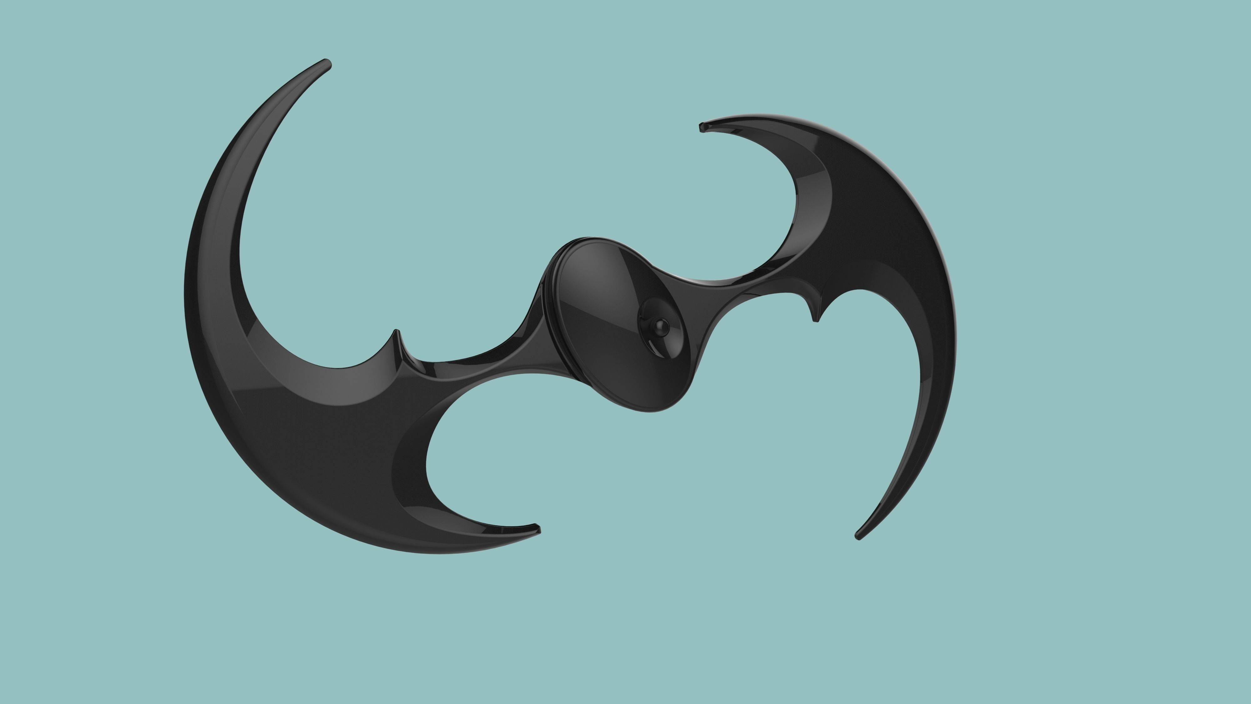 Sonar Batarang 3D model_1