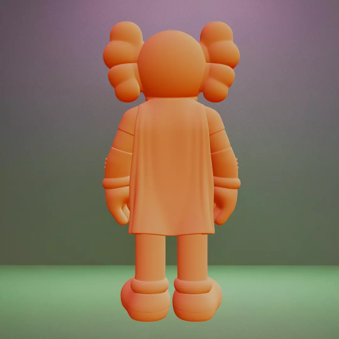 Kaws x Robin Collectible Art Toy Printable 3D print model_7