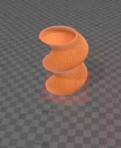 3D printer vase 103