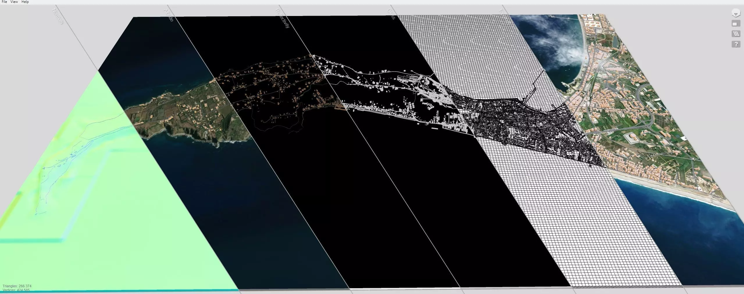 Cityscape Milazzo Italy 3D model_11