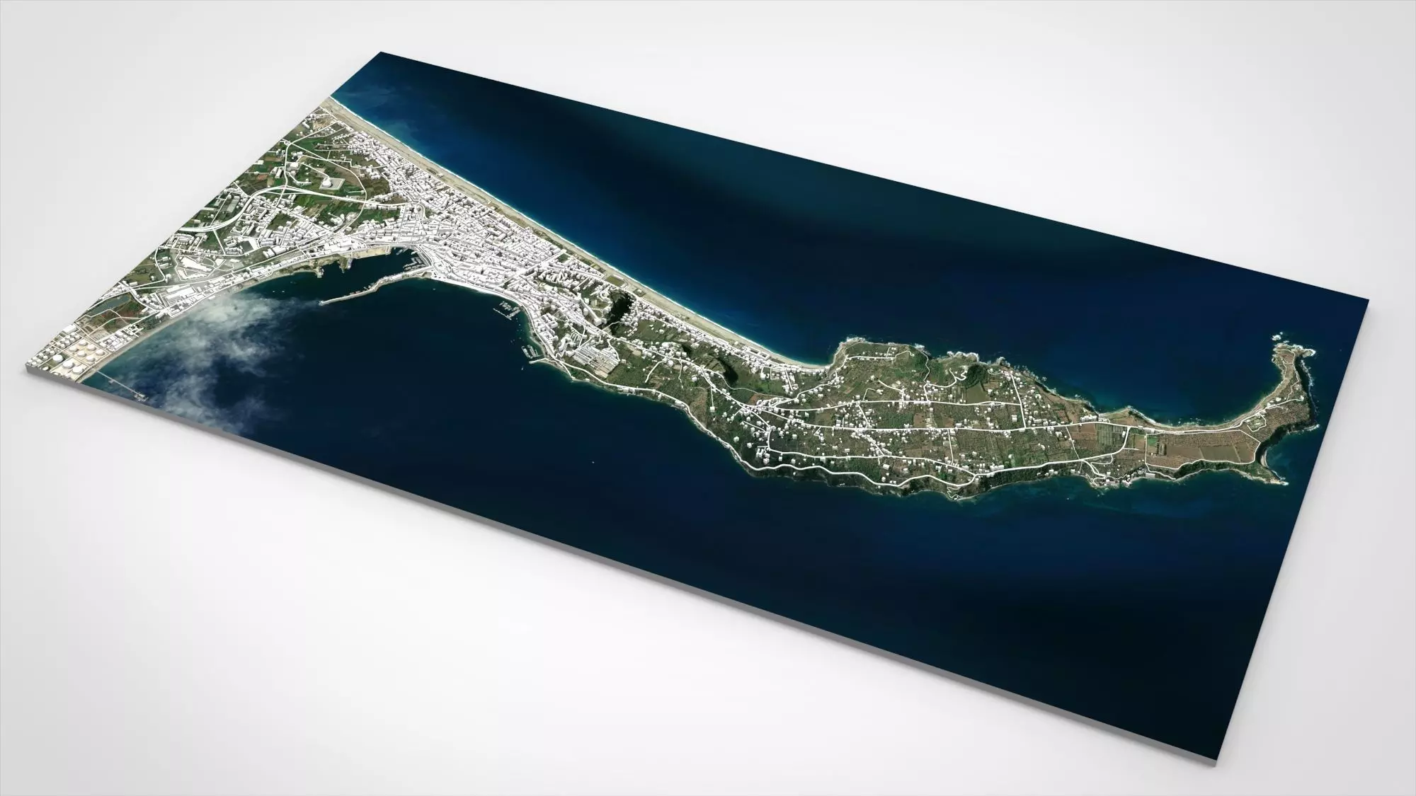 Cityscape Milazzo Italy 3D model_9