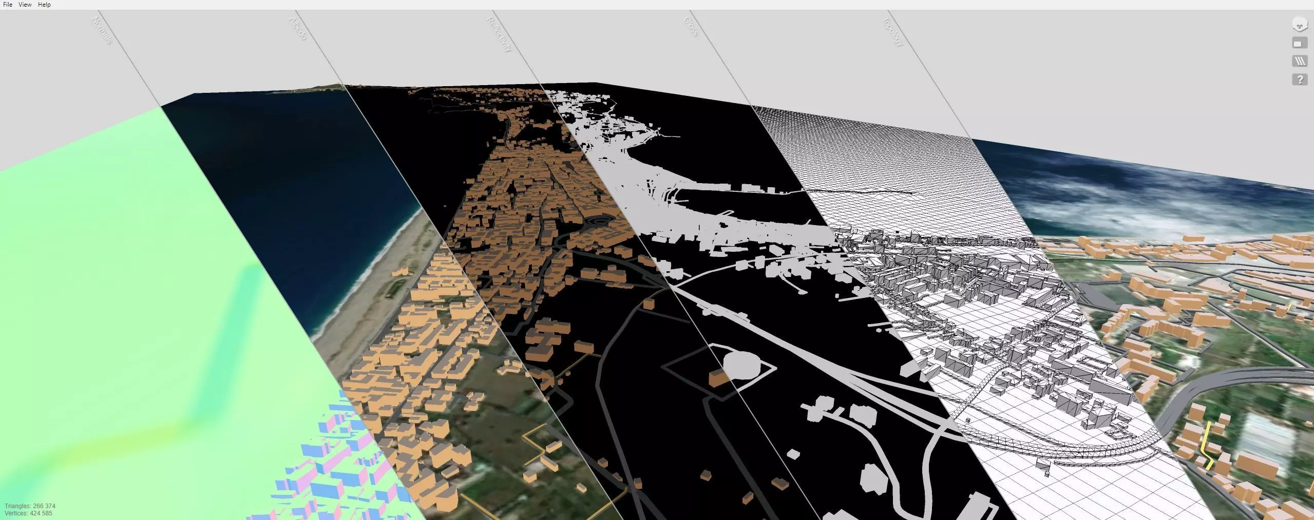 Cityscape Milazzo Italy 3D model_13