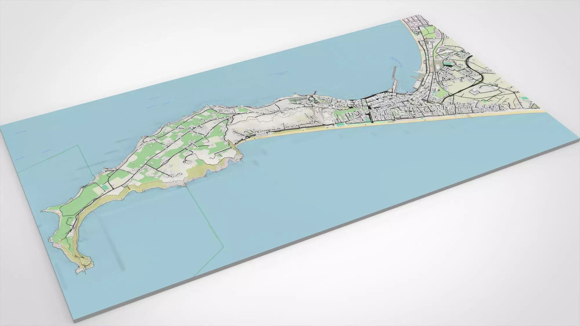 Cityscape Milazzo Italy 3D model_5