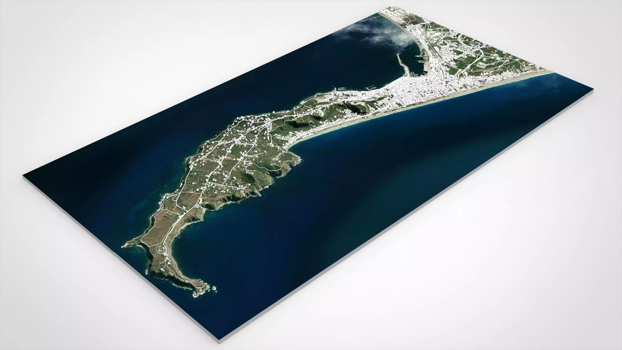 Cityscape Milazzo Italy 3D model_7