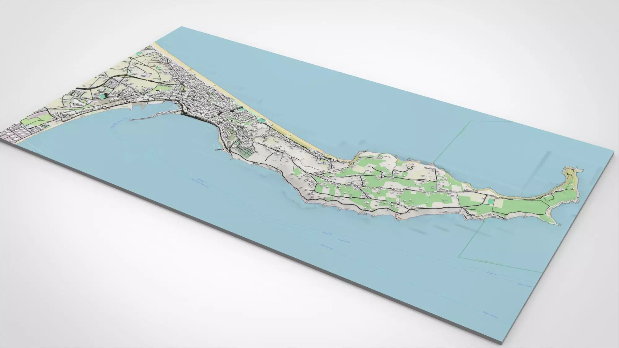 Cityscape Milazzo Italy 3D model_8