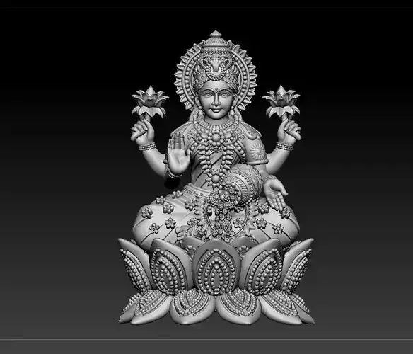 Laxmi Mata 3D print model 