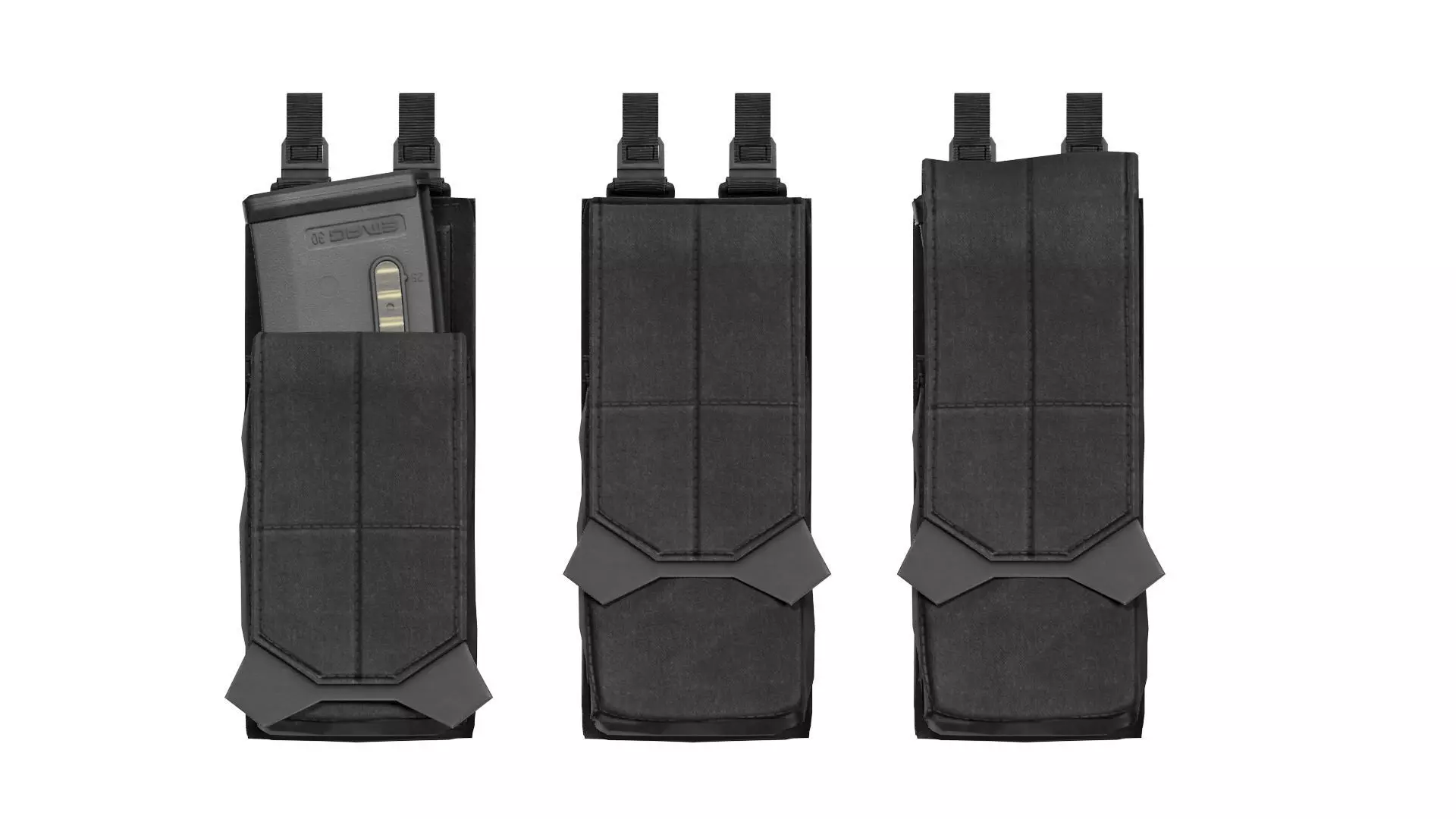 511 G36 FLEX SINGLE POUCH Low-poly 3D model_1