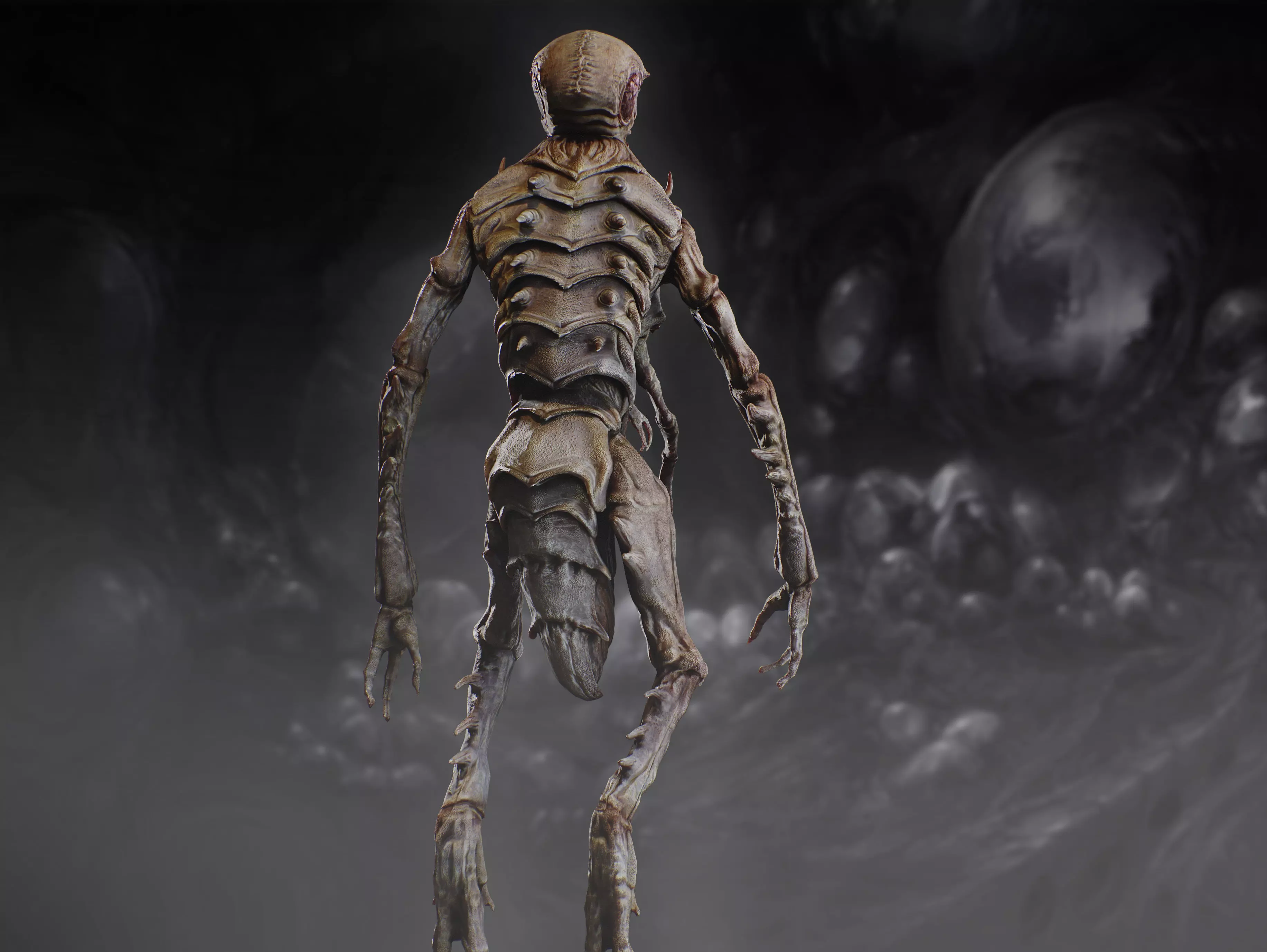 Insectamorph Low-poly 3D model_5