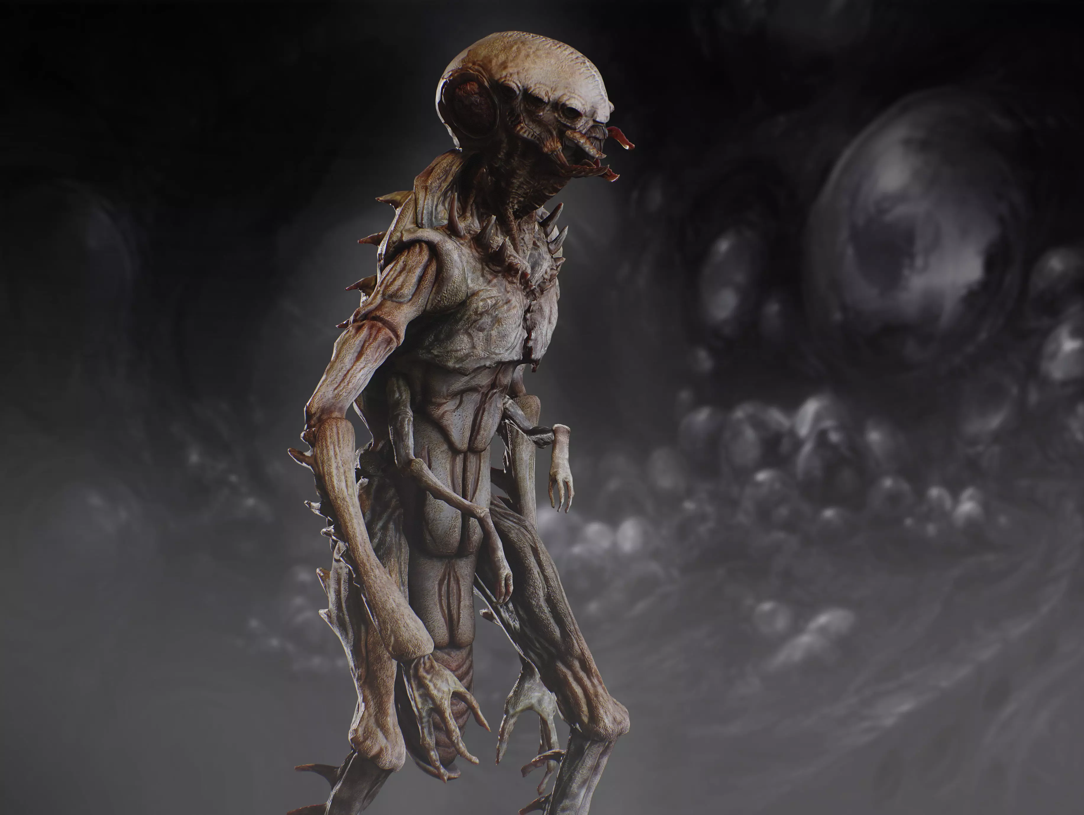 Insectamorph Low-poly 3D model_3