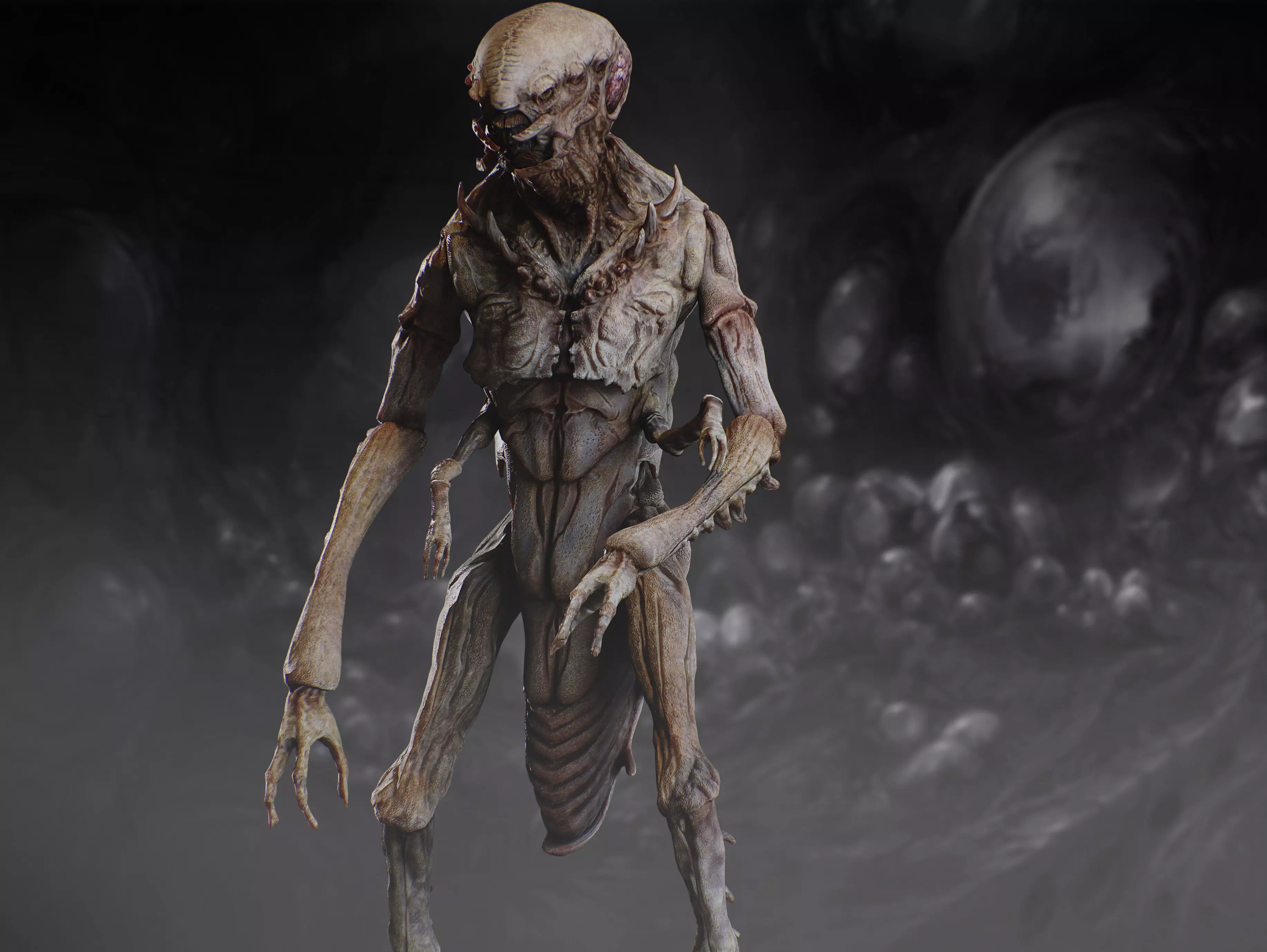 Insectamorph Low-poly 3D model_4