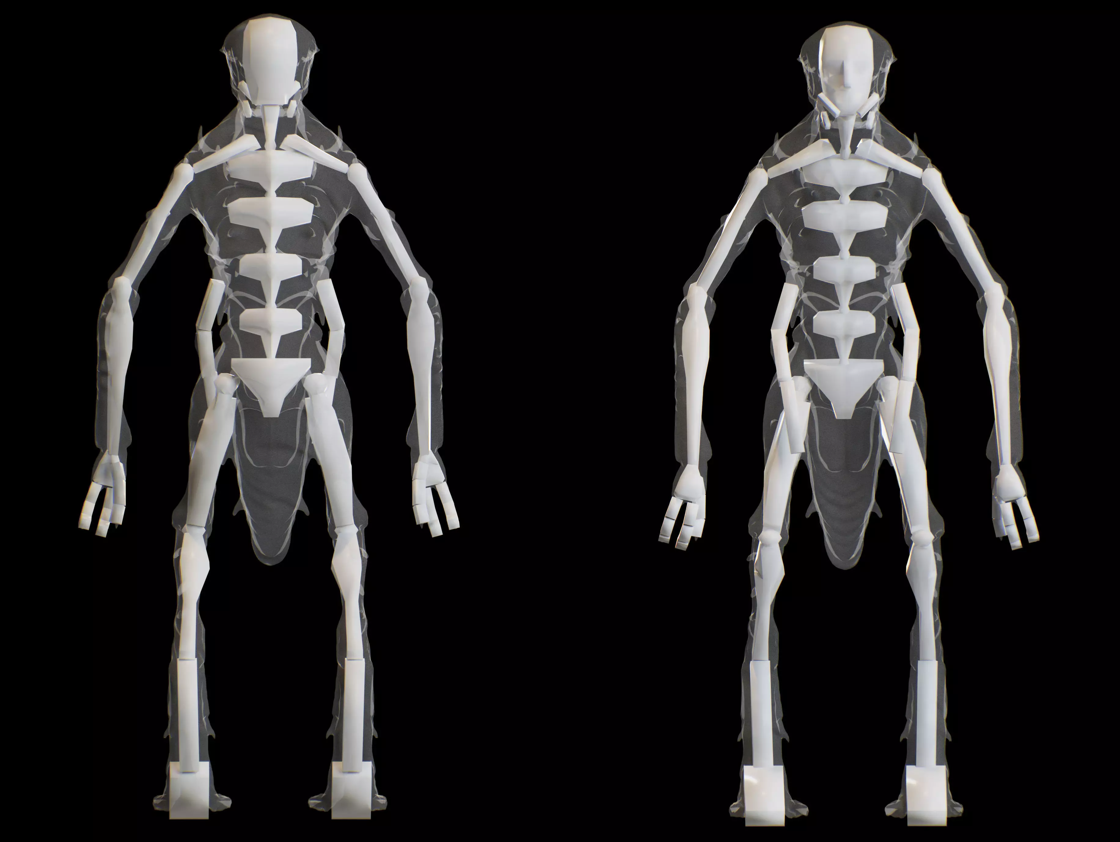 Insectamorph Low-poly 3D model_12