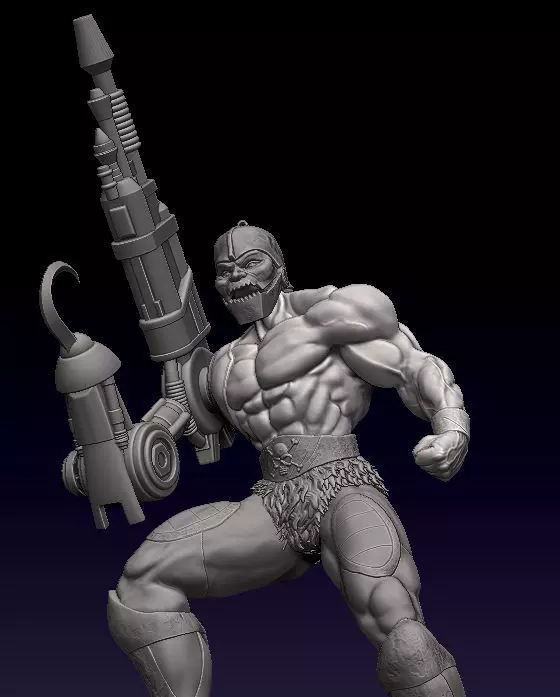 Trap Jaw from Masters of the Universe Classics Fanart 3D print model_4