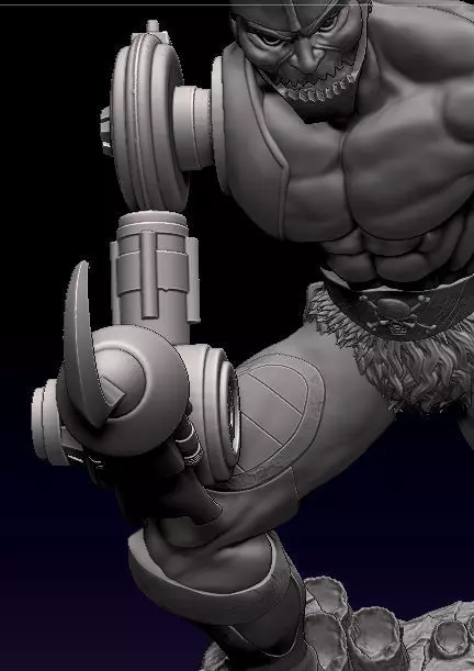 Trap Jaw from Masters of the Universe Classics Fanart 3D print model_9