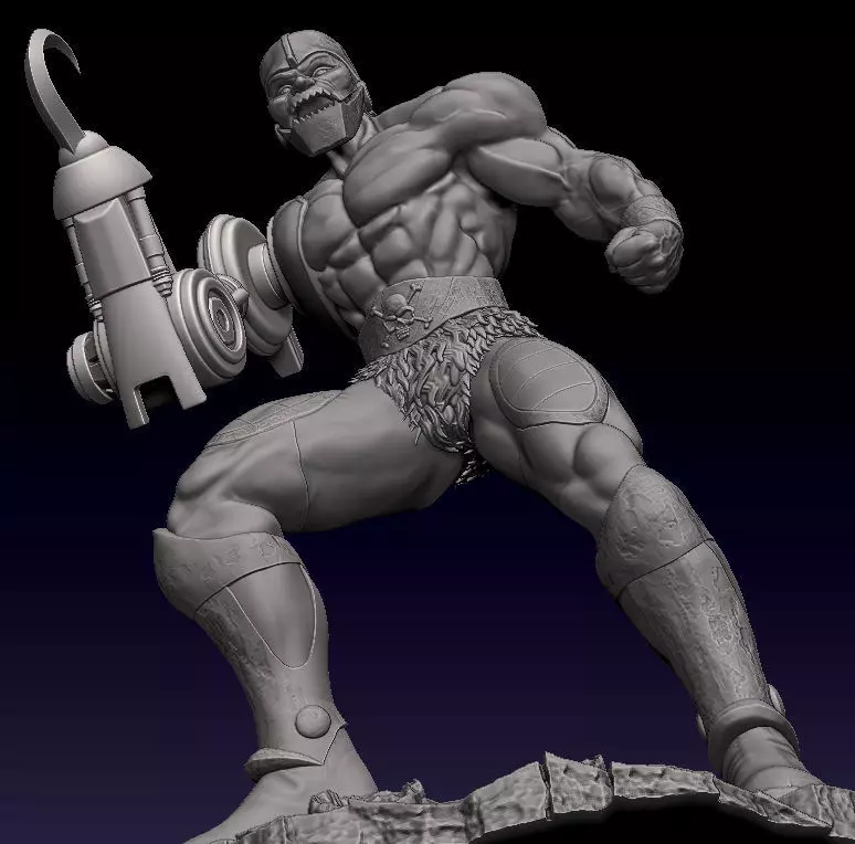 Trap Jaw from Masters of the Universe Classics Fanart 3D print model_0