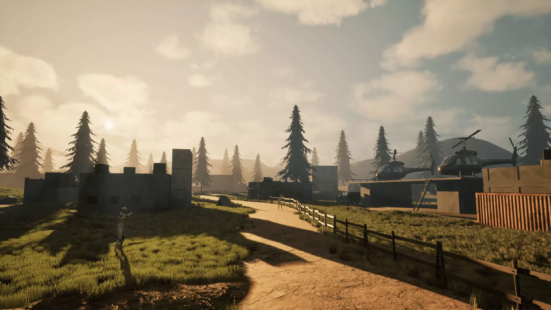 Military Battlefield Environment - Unreal Engine Low-poly 3D model_2