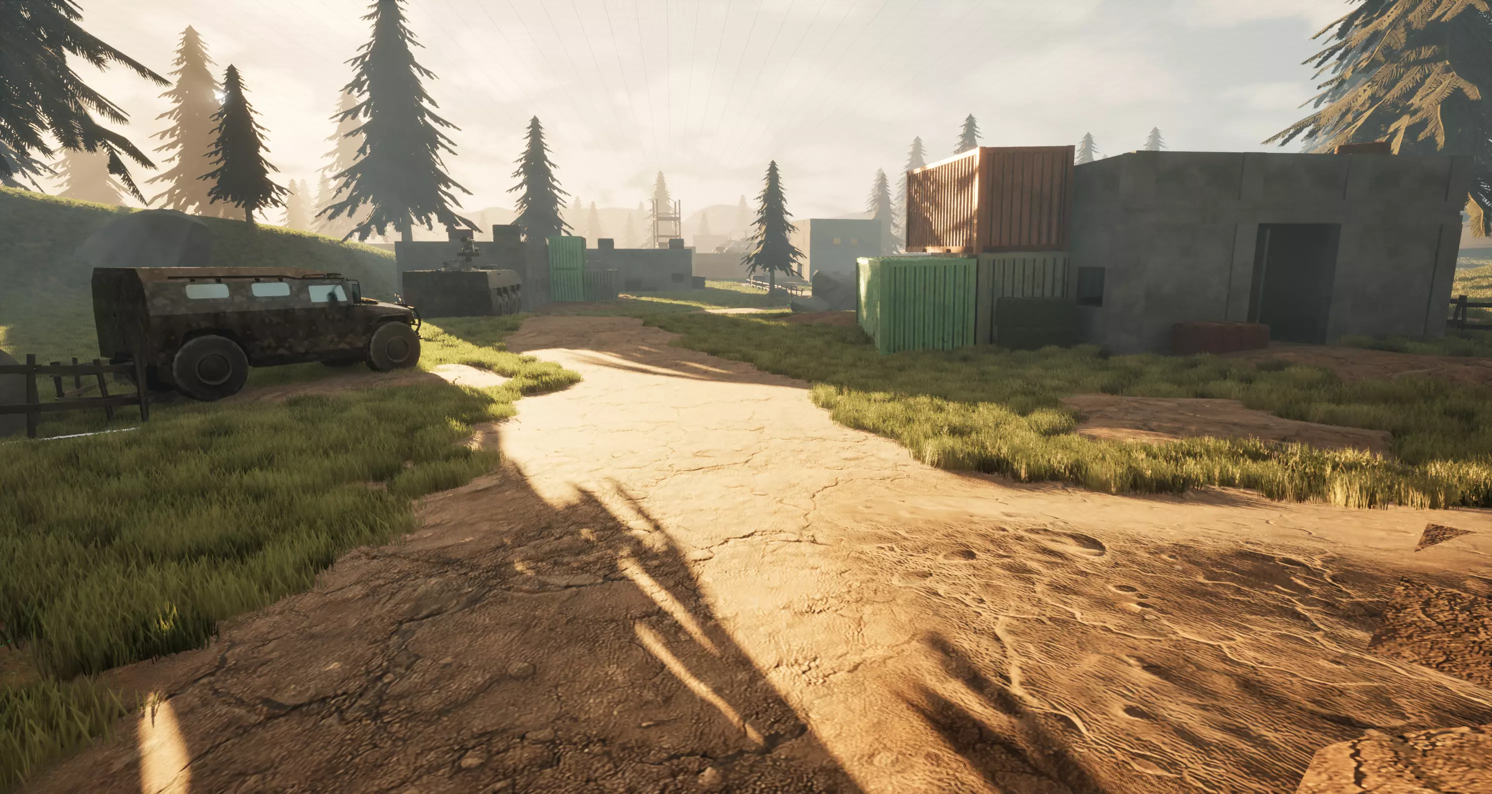 Military Battlefield Environment - Unreal Engine Low-poly 3D model_5