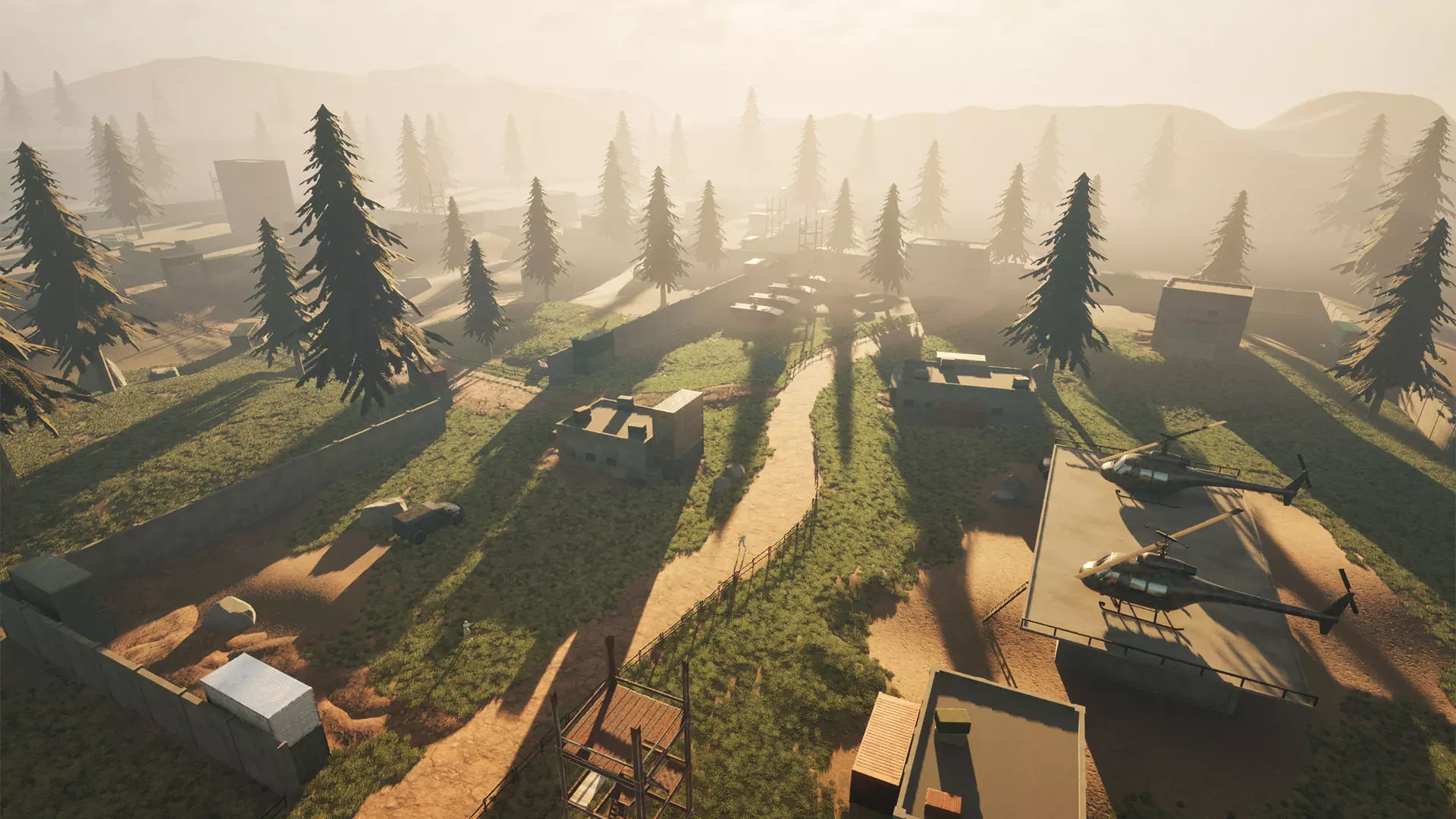 Military Battlefield Environment - Unreal Engine Low-poly 3D model_8