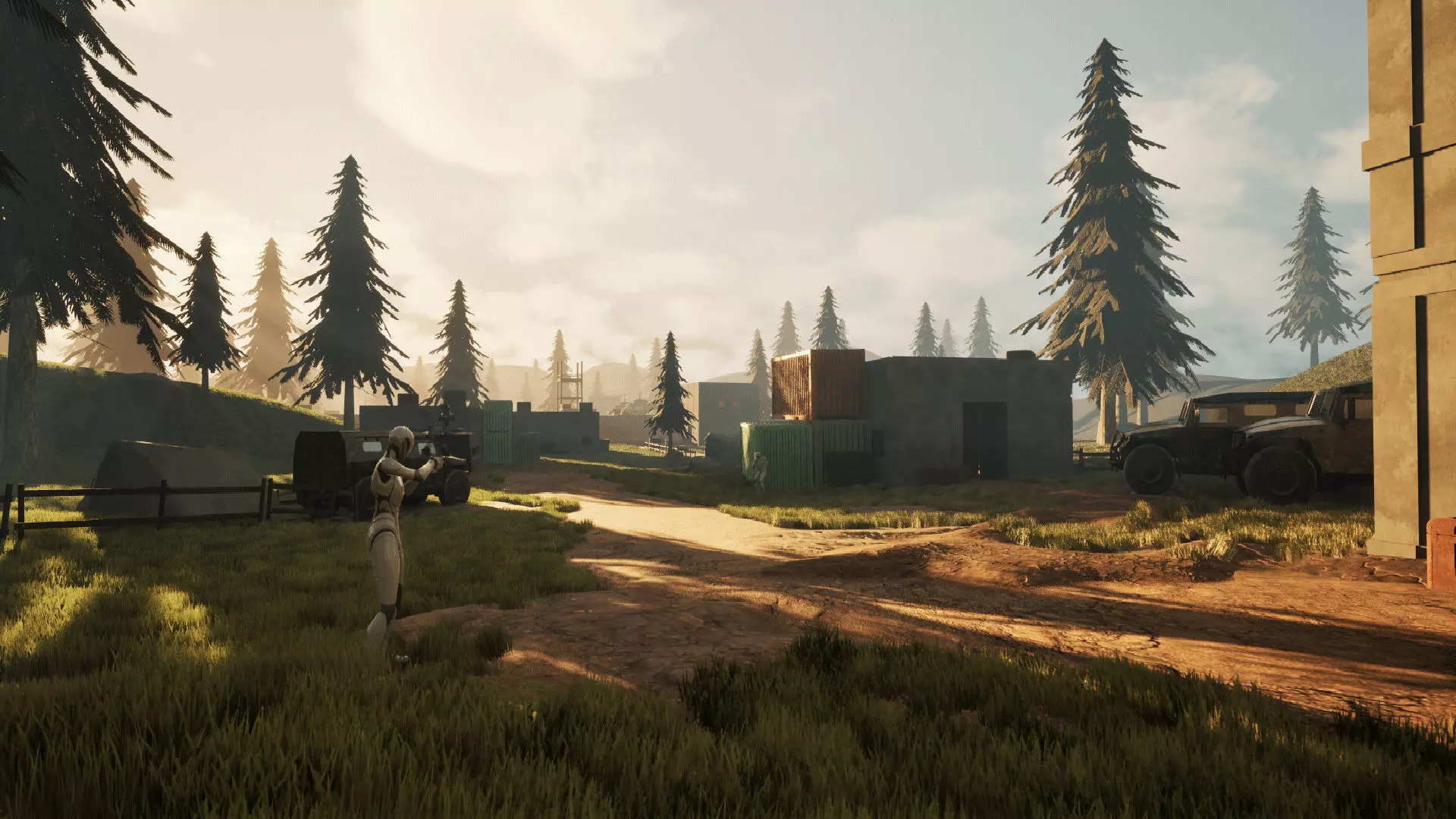 Military Battlefield Environment - Unreal Engine Low-poly 3D model_0