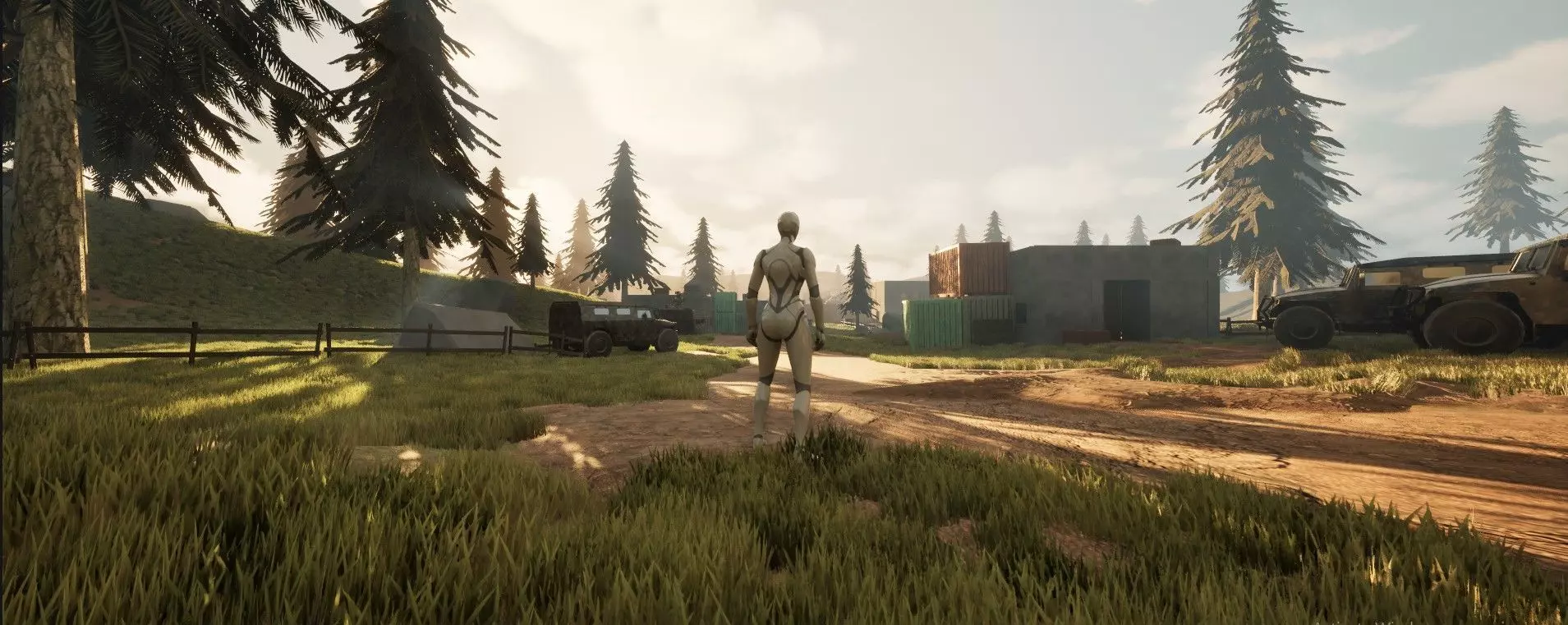 Military Battlefield Environment - Unreal Engine Low-poly 3D model_9