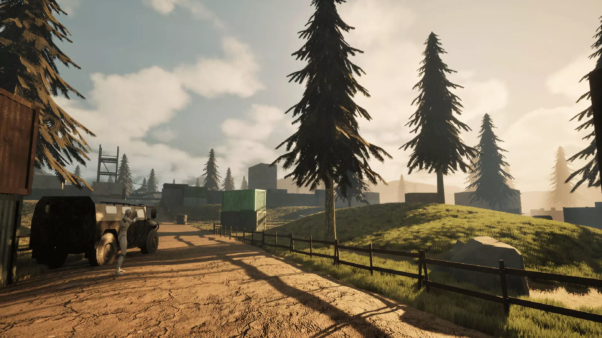 Military Battlefield Environment - Unreal Engine Low-poly 3D model_3