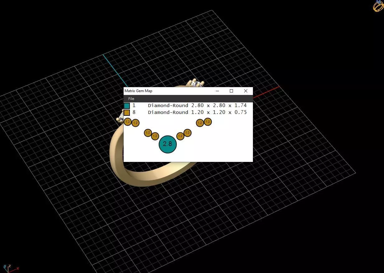 Crown Ring Luxury Iconic silver gold jewelry printable 3d model 3D print model_11