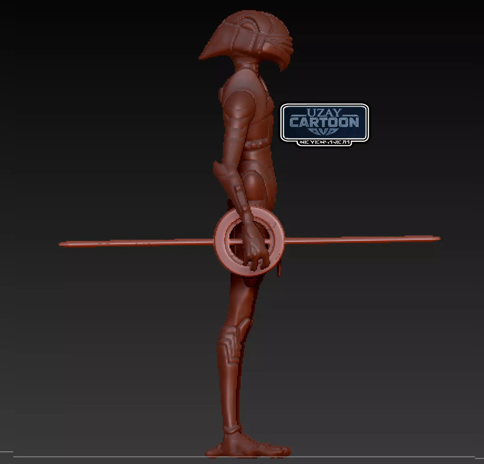 Star wars the Rebels articulated  j8th inquisitor 3D print model 3D print model_0