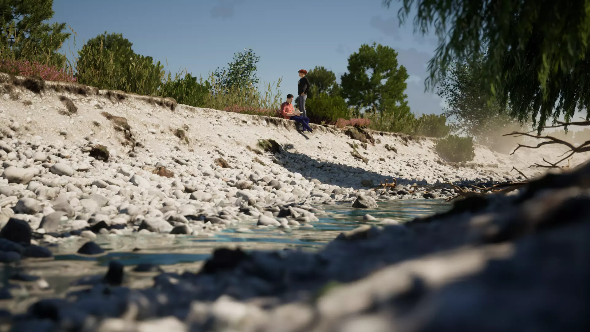 Alpine River Embankment Pack 3D Model Collection_14